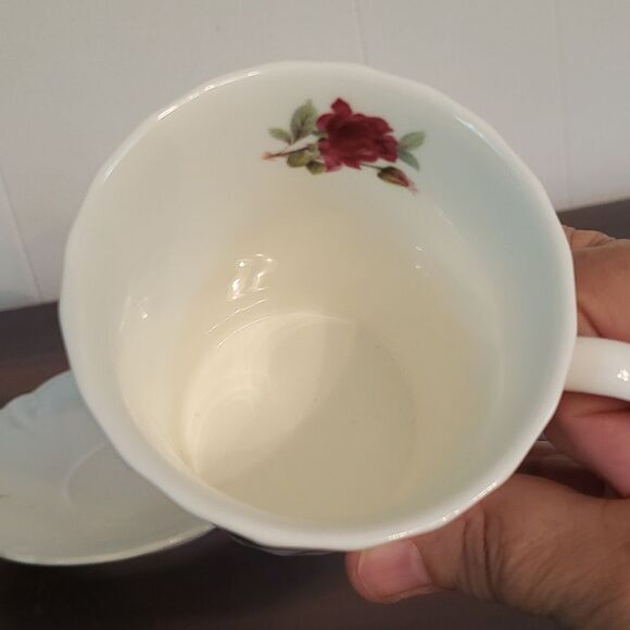 Beautiful Vtg Floral Allyn Nelson Collection Fine Bone China Cup Made in England - Picture 4 of 6